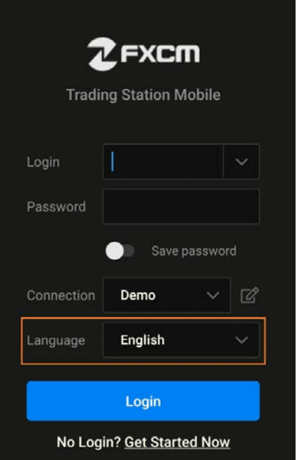 FXCM登錄界面-玩外匯APP哪個好